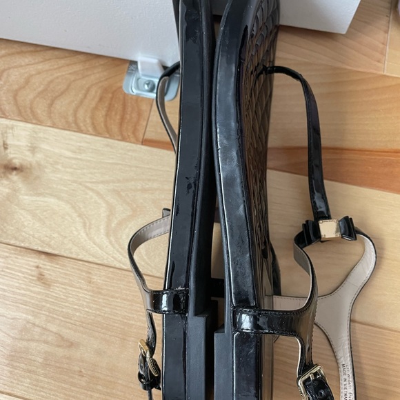 Cole Haan black patent sandals. Size 8.5 - Picture 3 of 5